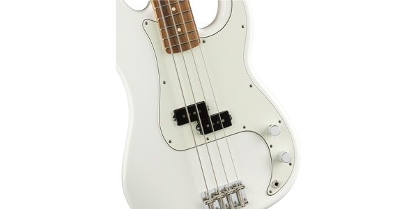 FENDER / Player Precision Bass, Pau Ferro, Polar White画像3