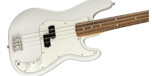 FENDER / Player Precision Bass, Pau Ferro, Polar White画像4