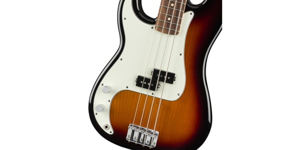 FENDER / Player Precision Bass, Left, Pau Ferro, 3-Color Sunburst画像3