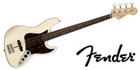 FENDER American Original 60s Jazz Bass Olympic White