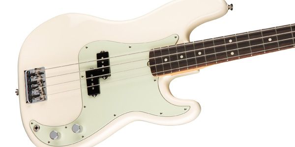 FENDER / American Professional Precision Bass Olympic White画像3