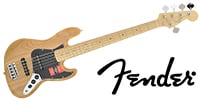 FENDER American Pro Jazz Bass V Maple Natural  5弦エレキベース