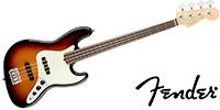 FENDER American  Professional Jazz Bass FRETLESS 3-Color Sunburst