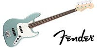 FENDER American Professional Jazz Bass Fretless Sonic Gray