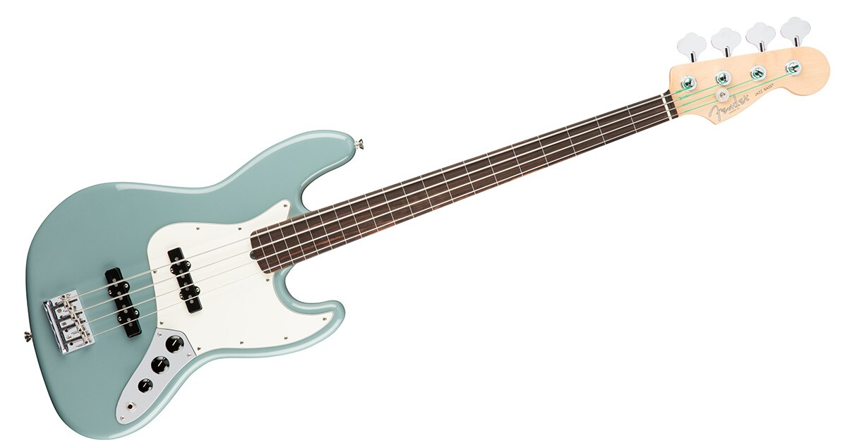 FENDER/American Professional Jazz Bass Fretless Sonic Gray