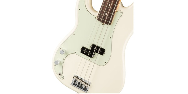 FENDER / American Pro Precision Bass Left-Hand Olympic White画像3