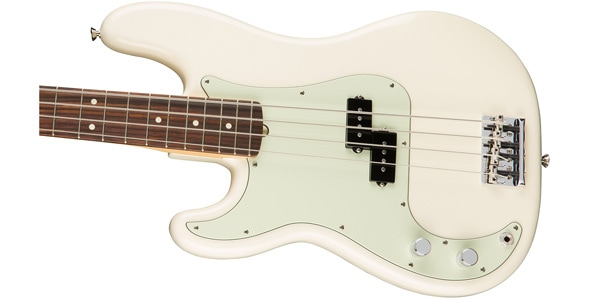 FENDER / American Pro Precision Bass Left-Hand Olympic White画像4