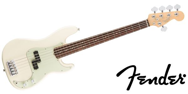 FENDER / American  Professional Precisson Bass V Olympic White
