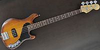 FENDER American Deluxe Dimension Bass IV Rose Violin Burst