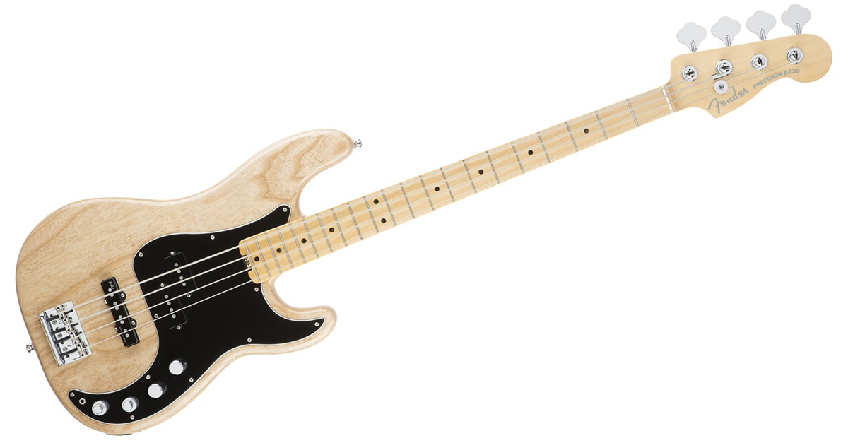 FENDER/American Elite Precision Bass Ash, Maple, Natur