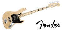 FENDER American Elite Jazz Bass Natural