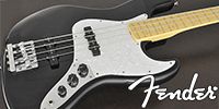 FENDER USA Geddy Lee Jazz Bass Black