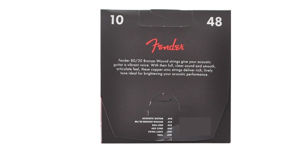 FENDER ( フェンダー )  / 80/20 Bronze Acoustic Strings Ball End 70XL .010-.048 Gauges画像2