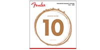 FENDER Phosphor Bronze Acoustic Guitar Strings 60XL .010 -.048