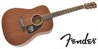 FENDER CD-60 All Mahogany