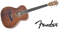 FENDER PM-TE Travel All-Mahogany Natural