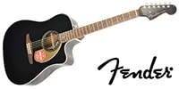 FENDER Redondo Player Jetty Black