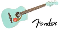 FENDER Malibu Player Aquo Splash