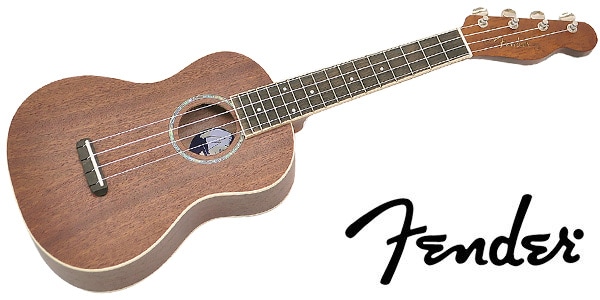 FENDER/Zuma Concert Uke Natural　コンサートウクレレ　アウトレット品