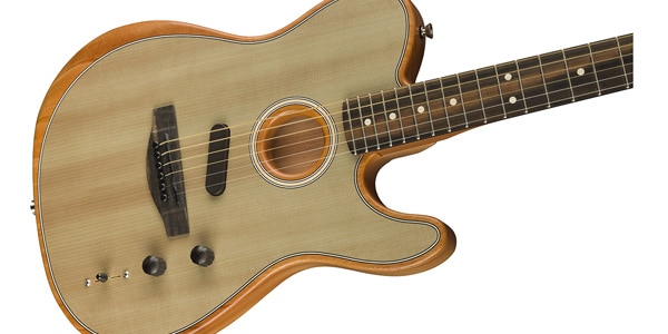 FENDER / American Acoustasonic Telecaster Sonic Gray画像2