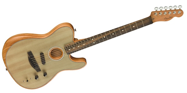 FENDER / American Acoustasonic Telecaster Sonic Gray画像4