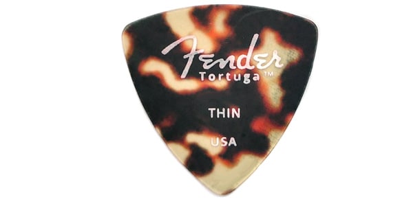 FENDER / 346 SHAPE TORTUGA PICKS, Thin