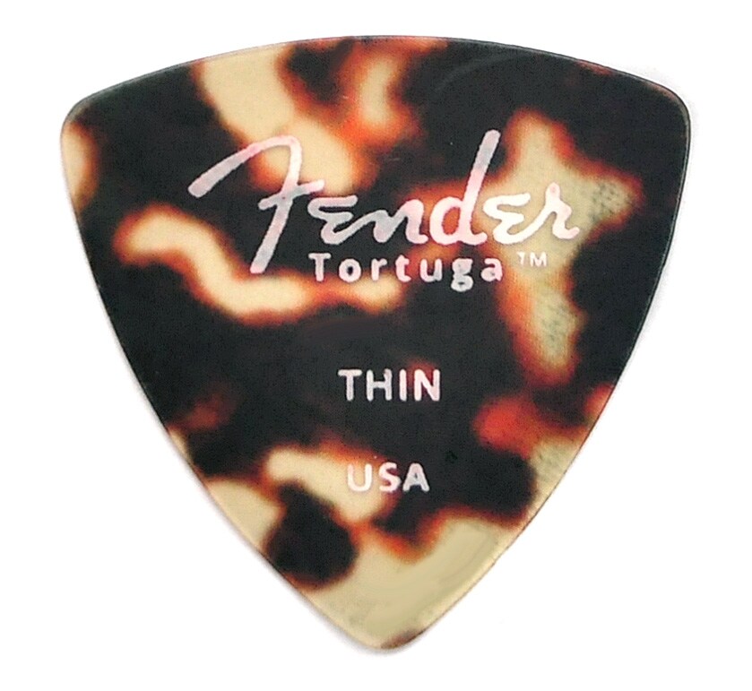 FENDER/346 SHAPE TORTUGA PICKS, Thin