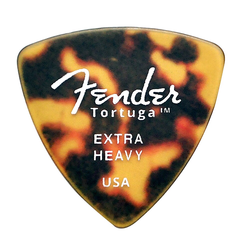 FENDER/346 SHAPE TORTUGA PICKS, Extra Heavy