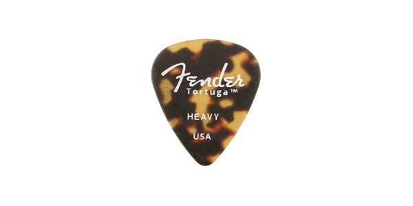 FENDER/351 SHAPE TORTUGA PICKS, Heavy