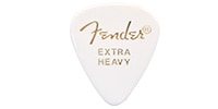 FENDER 351 Shape White Extra Heavy