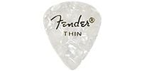 FENDER / 351 Shape Premium White Moto Thin