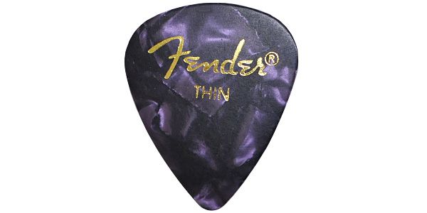 FENDER/351 Shape Premium Celluloid Purple Moto Thin