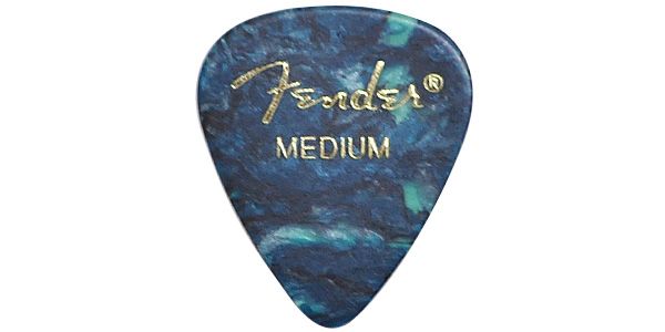 FENDER/351 Shape Premium Celluloid Ocean Turquoise Medium