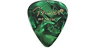 FENDER 351 Shape Premium Celluloid Green Moto Medium