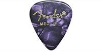 FENDER 351 Shape Premium Celluloid Purple Moto Medium