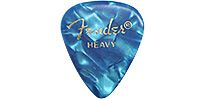 FENDER 351 Shape Premium Celluloid Ocean Turquoise Heavy