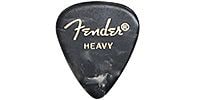 FENDER 351 Shape Premium Celluloid Black Moto Heavy