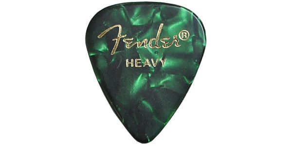 FENDER/351 Shape Premium Celluloid Green Moto Heavy