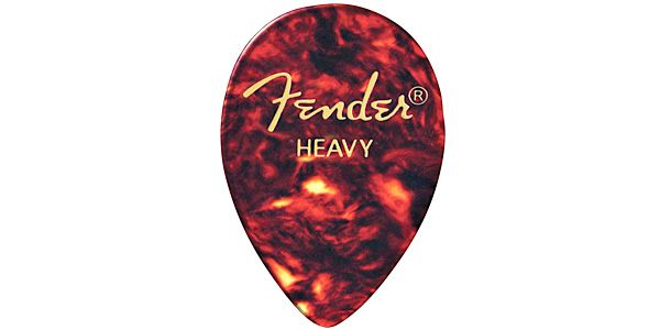 FENDER/358 Shape Classic Celluloid Picks HEAVY