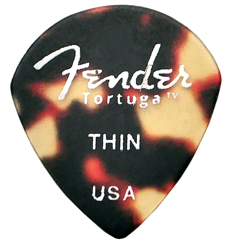 FENDER/551 SHAPE TORTUGA PICKS, Thin