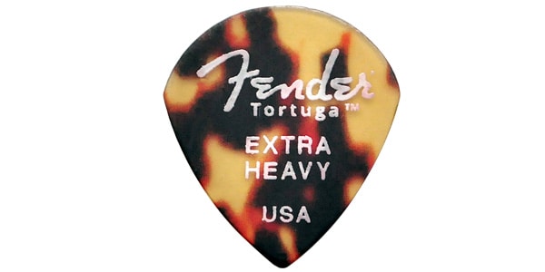 FENDER / 551 SHAPE TORTUGA PICKS, Extra Heavy