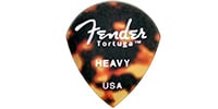 FENDER 551 SHAPE TORTUGA PICKS, Heavy