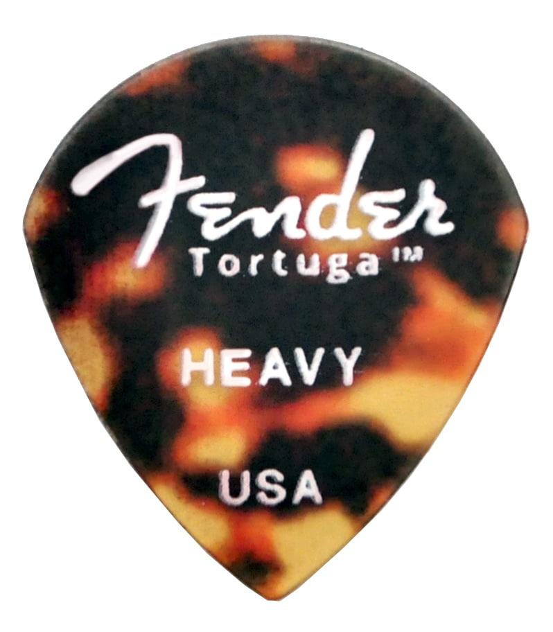 FENDER/551 SHAPE TORTUGA PICKS, Heavy