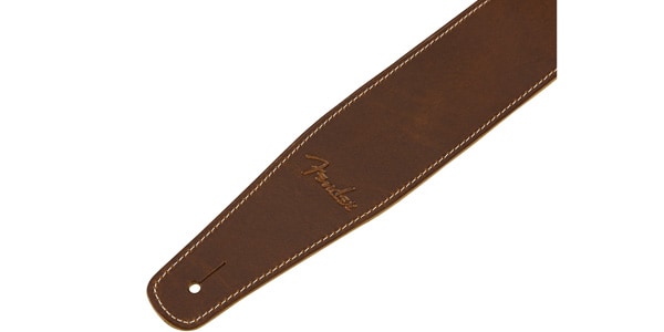 FENDER / BROKEN-IN LEATHER STRAP, 2.5