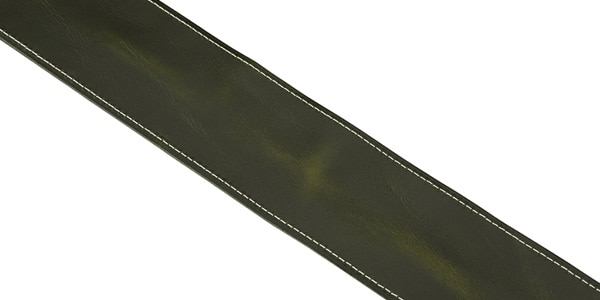 FENDER / BROKEN-IN LEATHER STRAP, 2.5" Green画像4