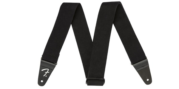 FENDER / SUPERSOFT STRAP 2" Black
