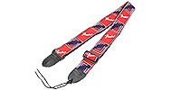 FENDER Fender 2&quot; Monogrammed Straps Red/White/Blue