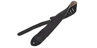 FENDER 2 1/2&quot; F Suede Strap Black