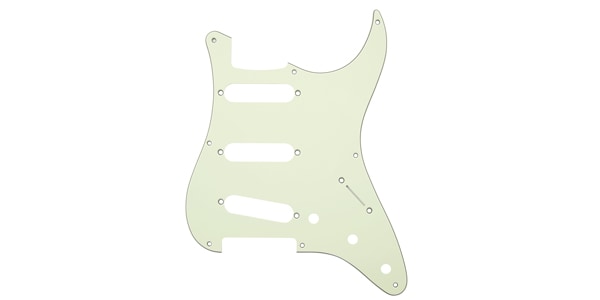 FENDER / Pickguard, Classic 50s Strato 8-Hole 3-Ply Mint Ivory  (MIJ)