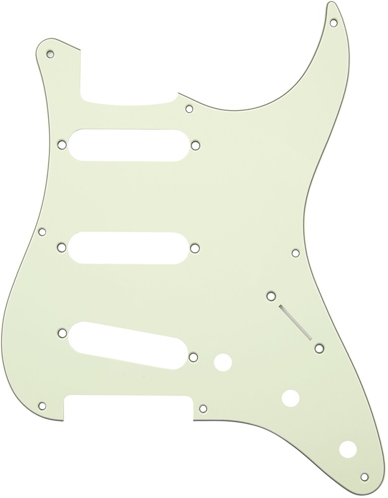 FENDER/Pickguard, Classic 50s Strato 8-Hole 3-Ply Mint Ivory  (MIJ)